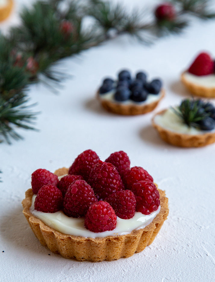 Tarta de limón & berries