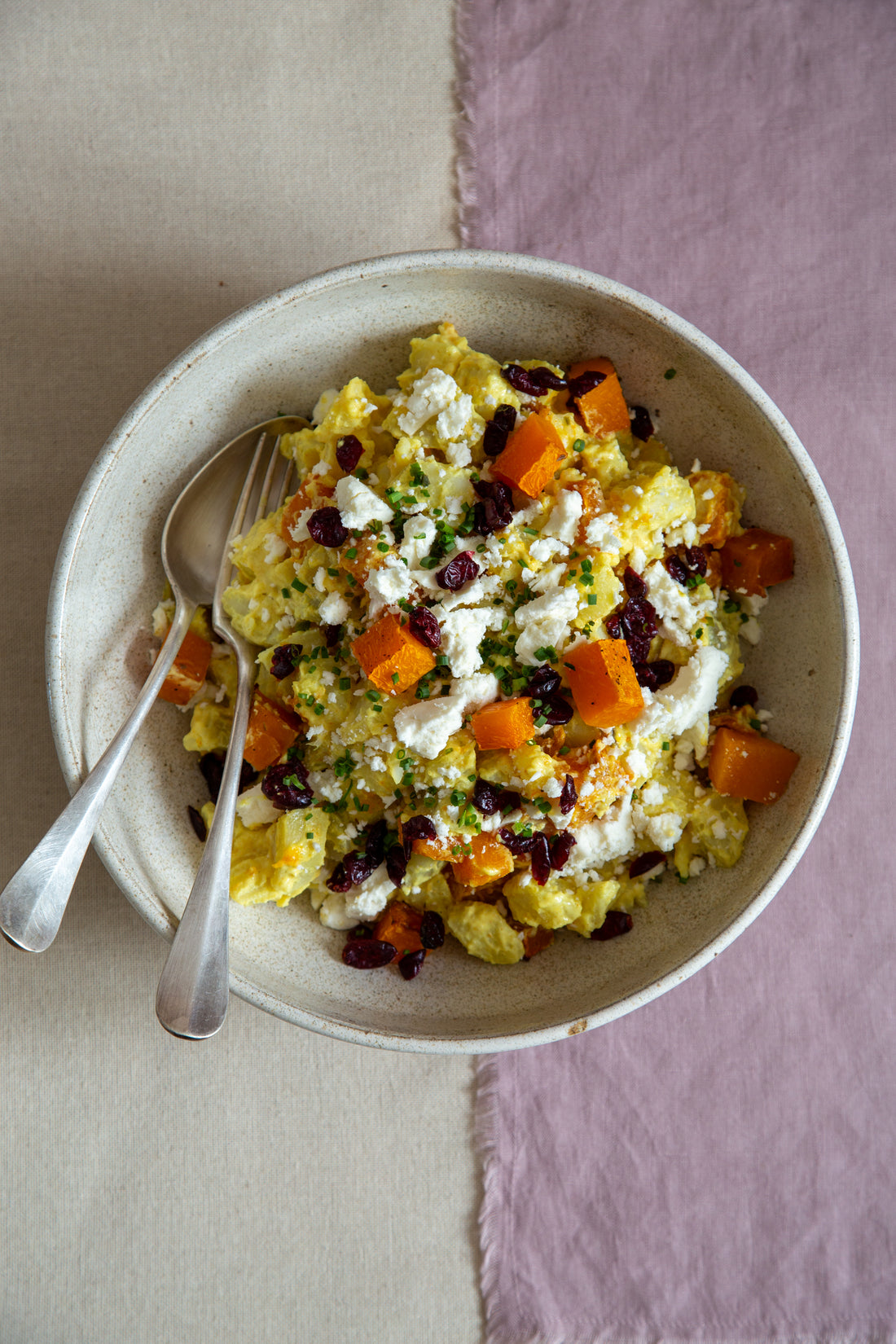 Ensalada de papas & zapallo